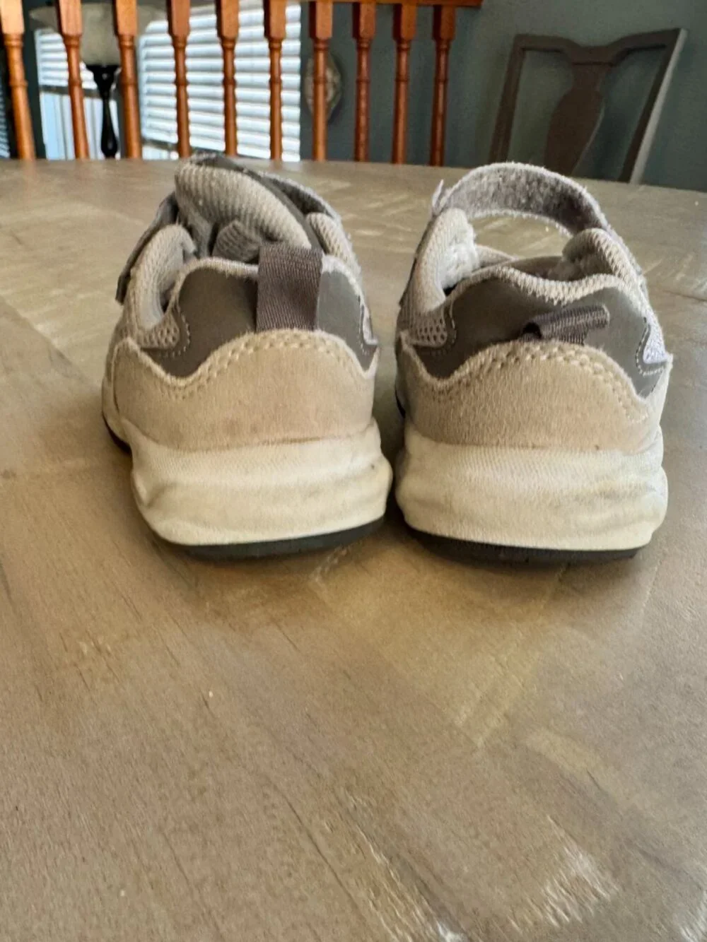 Bundle of Grey and Blue Toddler shoes size 6
